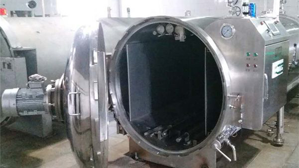 Canned Fish Sterilization Retort for Dubai Customer